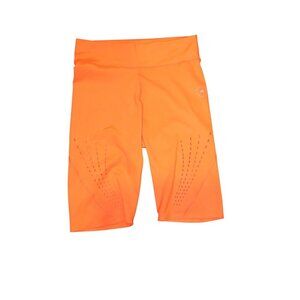 Adidas By Stella McCartney Womens Orange Training Cycling Shorts, Large NWT